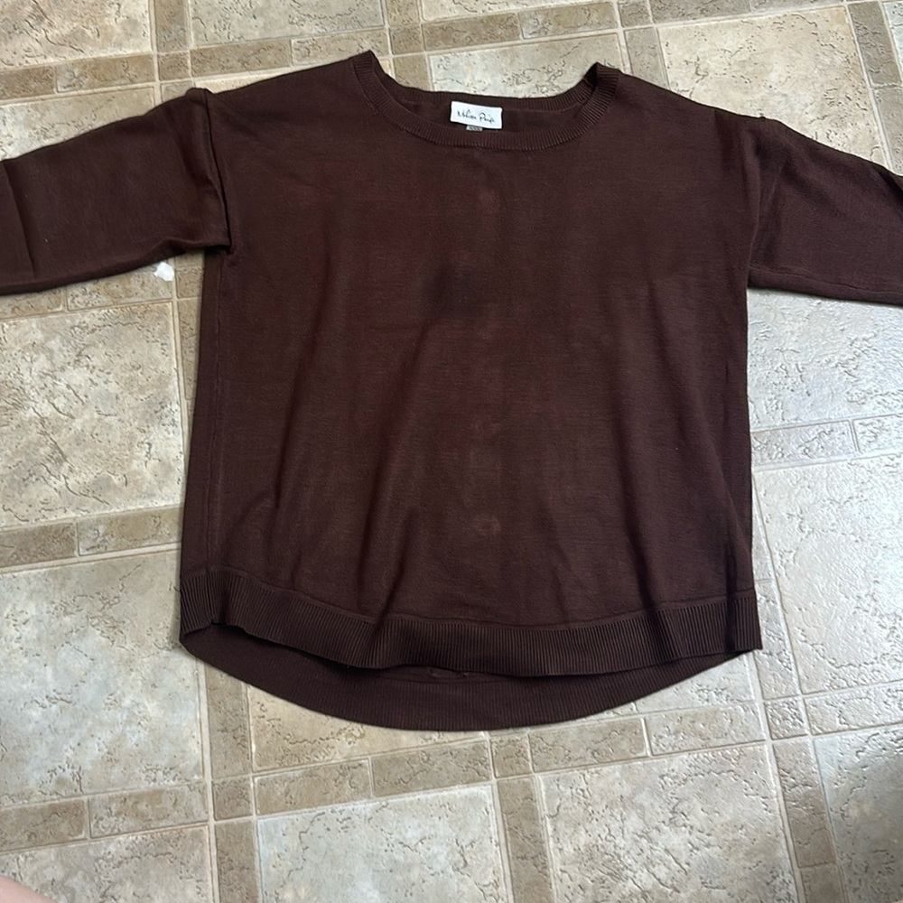 Melissa Paige Brown Sweater
